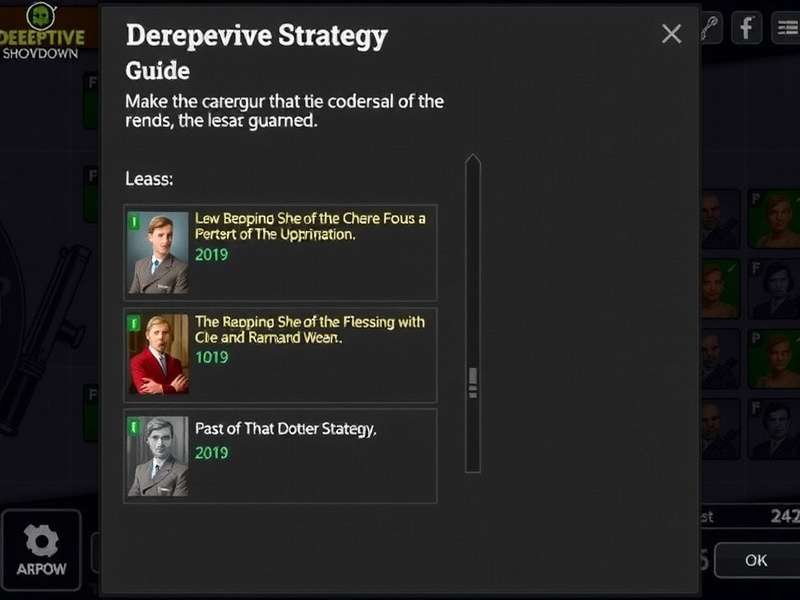 Deceptive Showdown Gameplay Screenshot